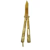 Butterfly knife Gold