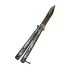 butterfly knife Silver