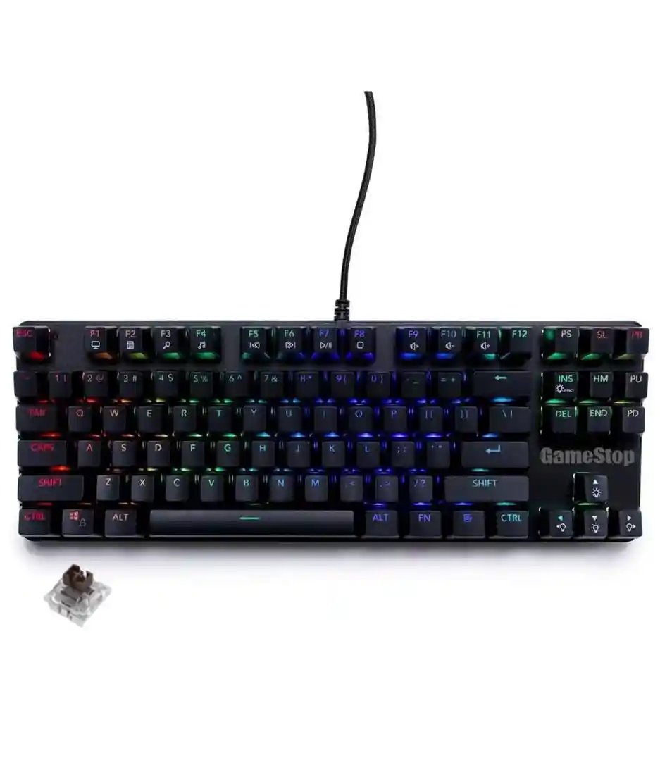 Gamestop Gs200 Mechanical Keyboard - Black - Aimthyst