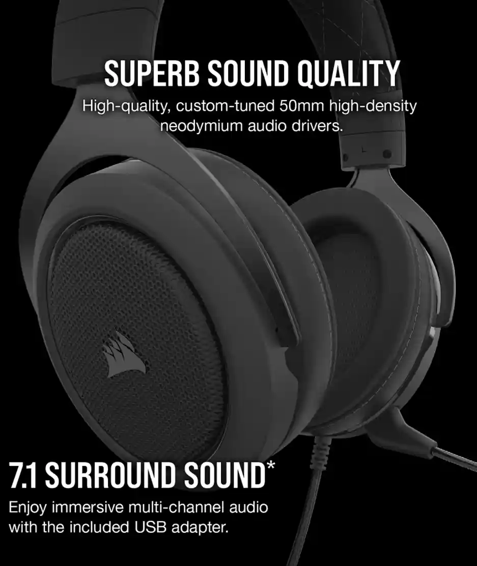 HS60 PRO SURROUND Gaming Headset - Open Box - Aimthyst